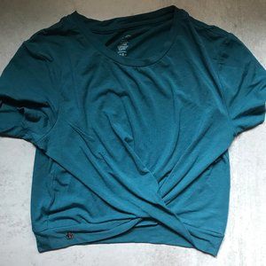 BuffBunny Knotty Top - Size Large - Teal